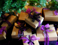 Gift Wrapping for Lavender Gifts from Pelindaba Lavender