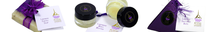 Lavender Products for Personal Care and Bath and Body Handmade by Pelindaba Lavender