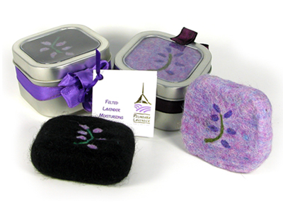 lavender felted soap